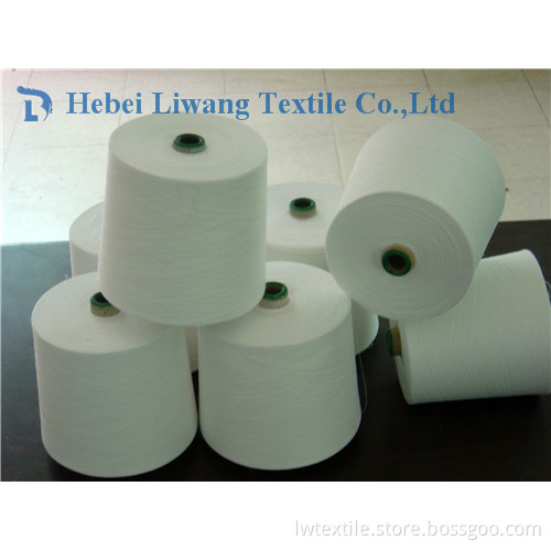 8s/1 Raw White Polyester Open End Yarn for Weaving